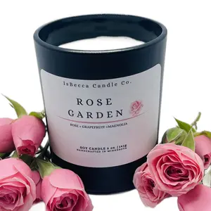 Rose Garden Coconut wax Candle| Decorative | Floral