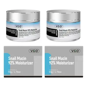 VGO Snail Mucin 92% Gel Cream | Hydrates & Soothes for Dry, Sensitive Skin | Lightweight Daily Moisturizer Moisture Skincare