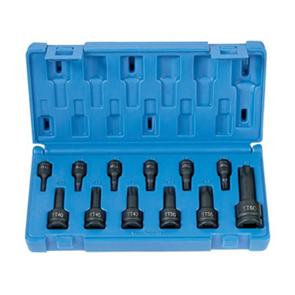 212 MAIN Tamper-Proof Star Driver Set - 12-Piece Chrome-Molybdenum Alloy Steel Impact Tools, .25 in, .38 in, .50 in Sizes, Increased Strength, Easier Access to Tight Areas for Home Improvement, Electrical Equipment Use, 3/8" Drive, High Torque