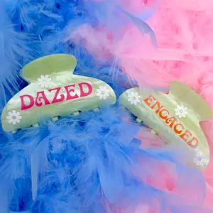 Dazed and Engaged Bachelorette Party Green Hair Claws
