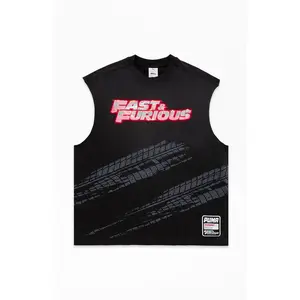 Puma Men's x Fast & Furious Cut Off Muscle T-Shirt - Multicolor