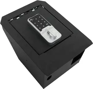 Center Console Safe Vault - KEREN Console Gun Safe Box Compatible with 2024 Tesla Cybertruck, Electronic Keypad Lock