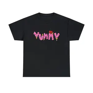 Yummy Graphic Baby Tee, Street Style Collection, J.B Fan Tee, 90s Baby Tee