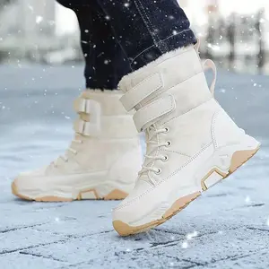 New Winter Season Durable Northeast Warm Boots for Girls, Thickened and Anti-Slip Snow Boots with Extra Fleece