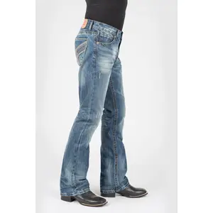 Men's Stetson Light Wash Western Jean