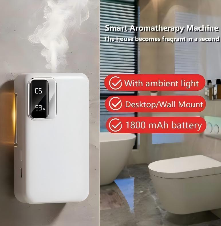 2-in-1 Deodorizing & Fragrance Enhancer | A Smart Fragrance Diffuser Designed to Combat Bedroom Dryness, Eliminate Bathroom Odors, and Purify Stagnant Office Air.