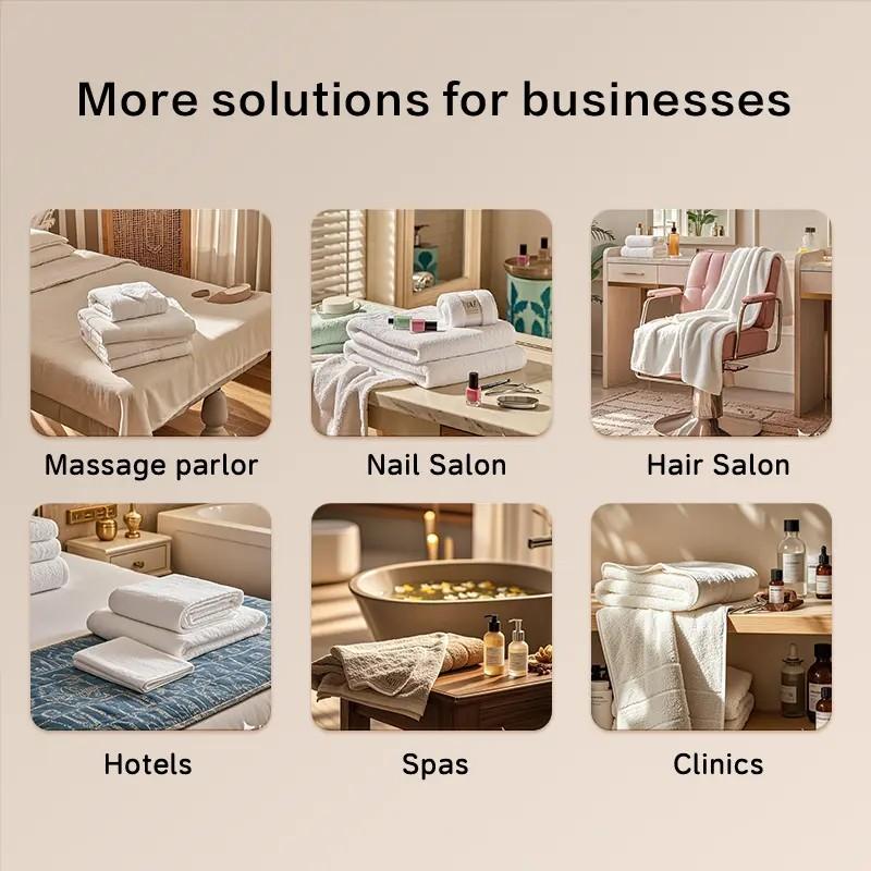 Disposable Bath Towels, 10 Pack 55" x 27.5" Ultra Soft, Quick Dry Disposable Towel, Portable Travel Towel for Hotel Camping Beach Swimming Gym Sauna , Personal Care Pet Towels