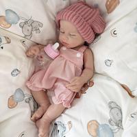 Baby girl with drink wet system