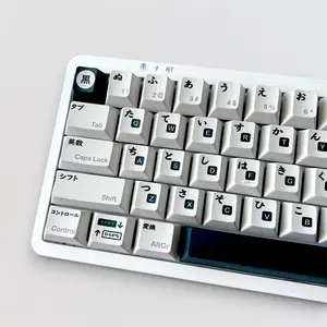 Hiragana Keycap Set, Cherry Profile, PBT, Cherry MX Stem, Dye-Sub Legends