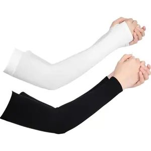 6PC Summer Cooling Ice Arm Sleeves, Breathable UV Protection Ice Silk Sun Cover for Men Women Outdoor