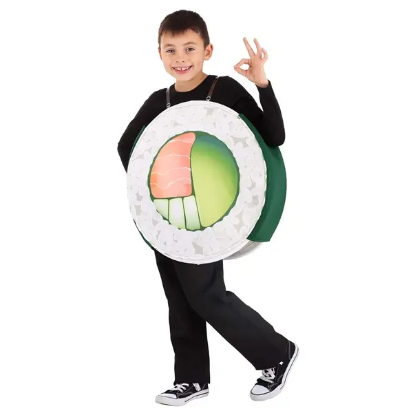 Kids Sushi Roll Food Costume