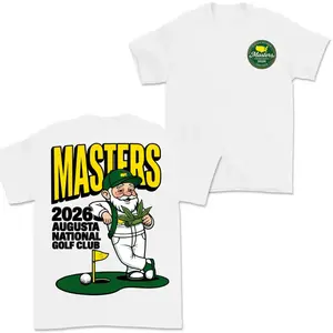 Funny Golf Gnome 2026 Tournament Style T-Shirt Casual Golfer Graphic Tee Unisex, Siemens