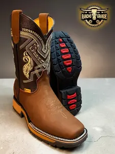 Light Weight Oil & Slip Resistant Men's Work Boots / Botas de Trabajo para hombre Resistente a Resbalones y Aceite Ultraligeras
