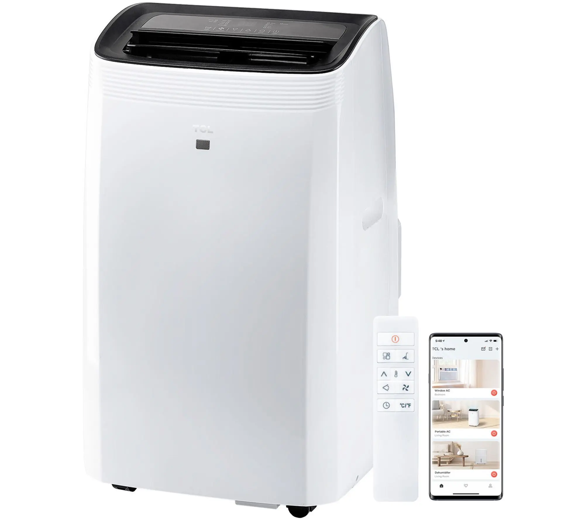 TCL 10,000 BTU Smart Portable Air Conditioner TCL 10,000 BTU Smart Portable Air Conditioner