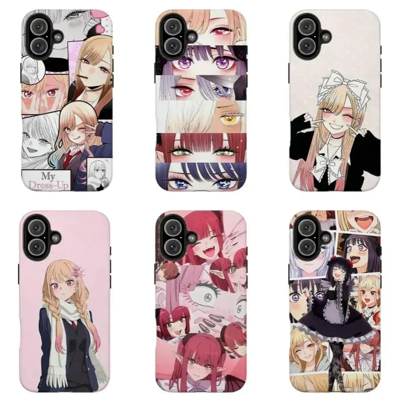 Marin Kitagawa Phone Case,My Dress-Up DarlingAesthetic,Tough phone case,foriPhone 17 16 15 14 13 12 11Pro Max for Samsung S21 S22S23 S24 S25 S26 PlusUltra,Gifts For Fans, PhoneAccessories