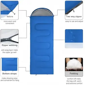 Sleeping bag for adults, boys and girls-Light waterproof sleeping bag backpack for warm and cold weather with compact bag, ideal for 3-4 seasons of hiking, camping and outdoor climbing