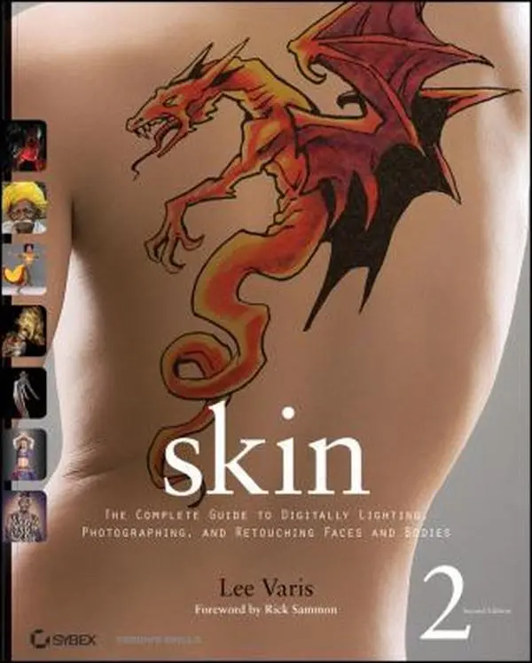 USED Book - Skin: The Complete Guide to Digitally Lighting, Photographing, and Retouching Faces and Bodies by Lee Varis (Paperback) - english