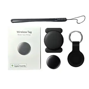 Trackers Tags,Bluetooth Tracker , Smart Tracker, GPS Navigator Tag, Finder Works with Apple Find My (iOS Only) App, Locator for Keys, Luggage, Satchel, Backpack Pets