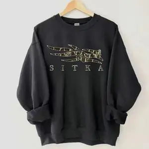 SITKA Camoflauge Logo Unisex ( T-Shirt , Hoodie , SweatShirt ) Hunting Outdoor Apparel for Men and Women, Duck Season Tee, Unisex Streetwear Gift for Hunters