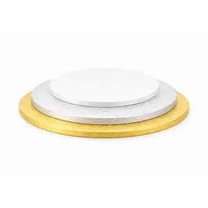 Round Cake Drum Board – 0.5″ Thick (8″–20″)