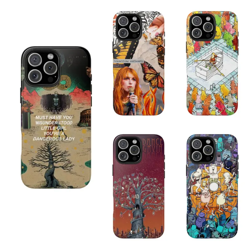 Dance Gavin Dance Tough Phone Case For iPhone 17 16 15 14 13 12 11, Samsung S25 S24 And More, Case Cover