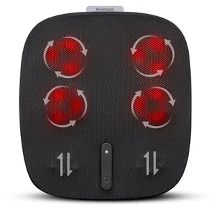 [Father's Day Gift] Foot Massager with Heat, Heated Foot Massager for Plantar Fasciitis, Pain Relief and Circulation, Shiatus Electric Under Desk Feet Massager Machine, Gifts for Men Woman Him Her Mon Birthday