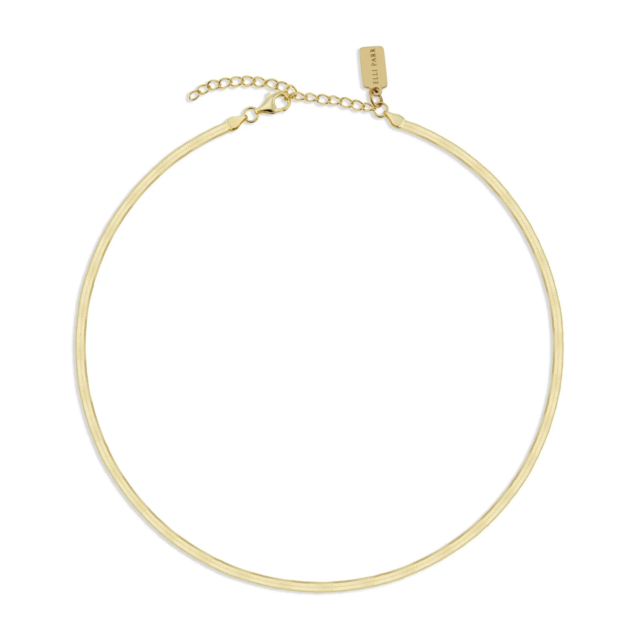 Lexie Herringbone Chain Necklace