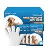 HONEYCARE : All-Absorb Pet Glove Wipes for All Pets Dogs & Cats,Hypoallergenic Pet Wipes Disposable No-Rinse Grooming, 7/21/42PCS