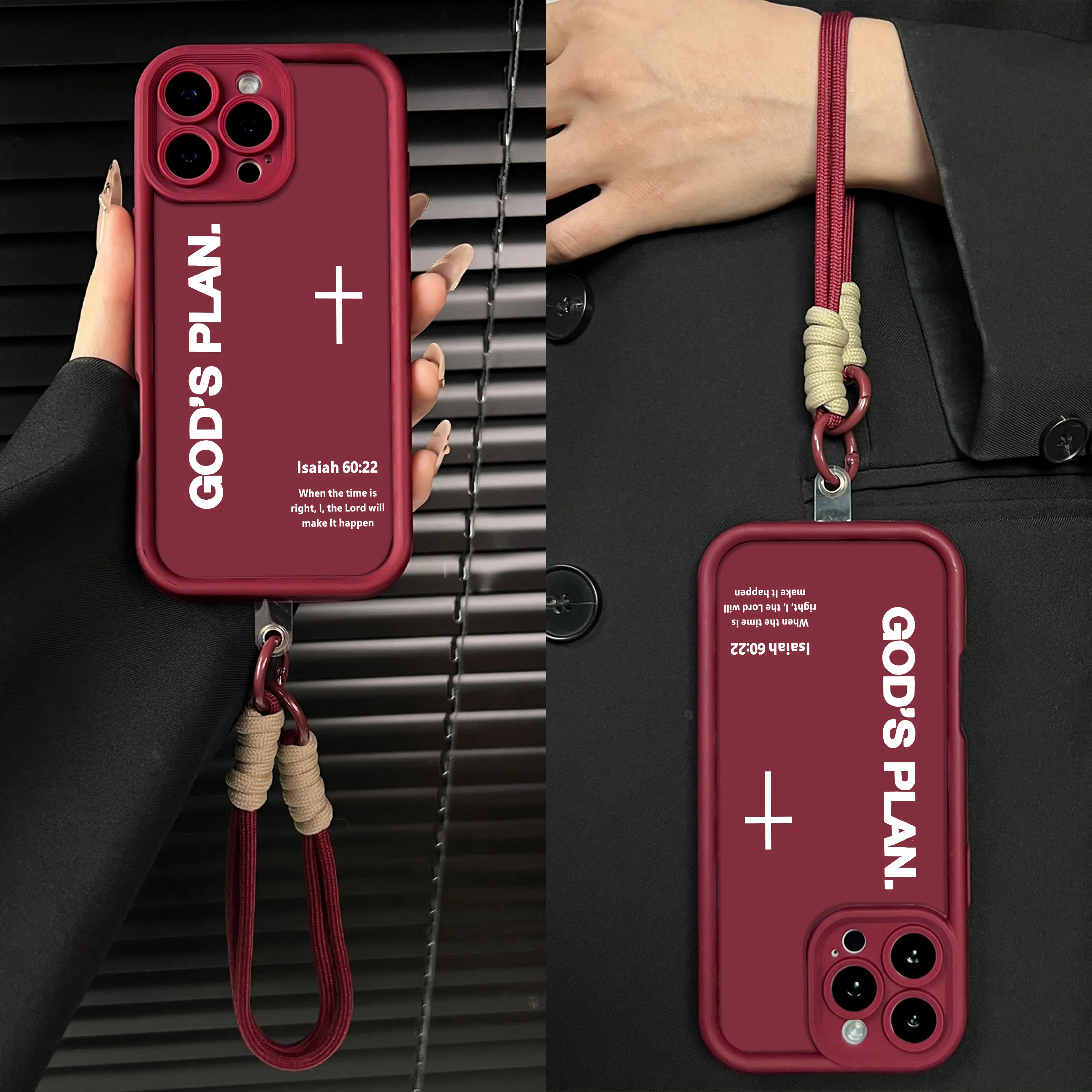 Red+Portable lanyard