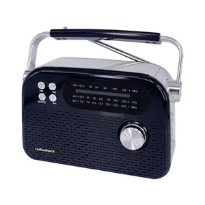 RadioShack AM/FM/SW 3-Band Vintage Radio with Bluetooth function and USB/TF ports 1202266