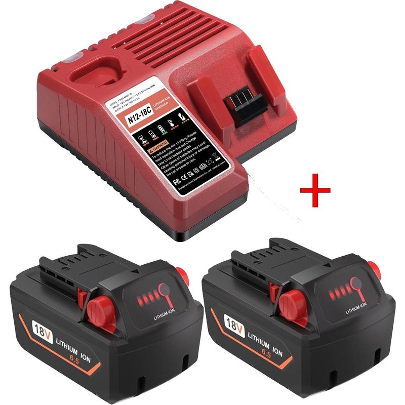 48-11-1850 Battery 2 PACK 18V for Milwaukee 48-11-1862 48-11-1840 8.4Ah