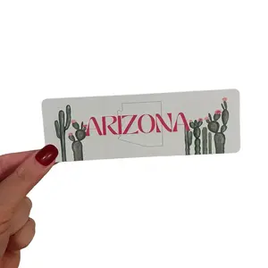Arizona Bookmark | Paper Bookmark | Custom Trendy Bookmark | Booktok