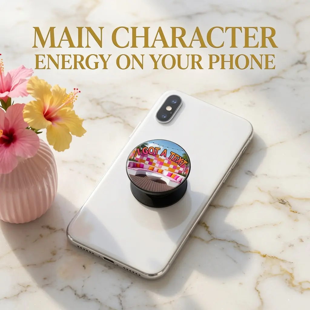 I Got A Text PopSocket