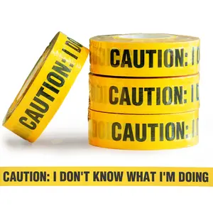 CAUTION Tape " I Don't Know What I'm Doing"