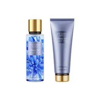 Victoria Anna Women's Long Lasting Body Mist & Body Cream Bundle