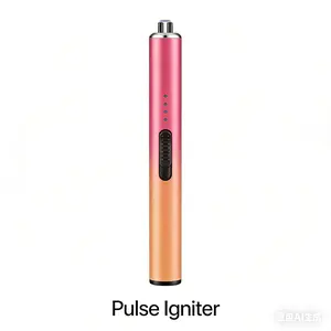 Long Straight Tube Pulse Lighter: Aromatherapy Candle & Kitchen Essential