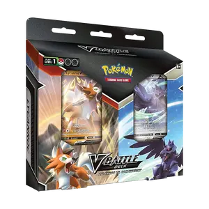 V Battle Deck Pokemon Lycanroc & Corviknight