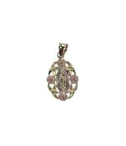 Dije de la virgen oro 14k