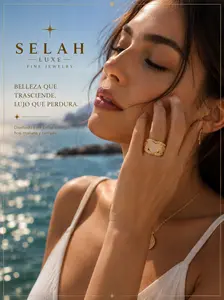 Gold Wide Band Heart Ring with Pavé CZ | Selah Luxe