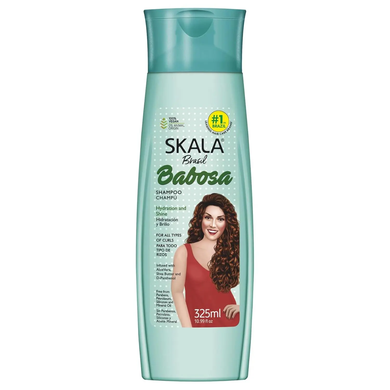 Expert Curly Hair Shampoo with Aloe Vera, Shea Butter - Sulfate-Free, Silicone-Free (10.99 oz)