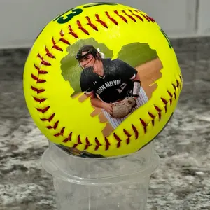 Personalized softball for Seniors/Players Personalized softball for Seniors/Players