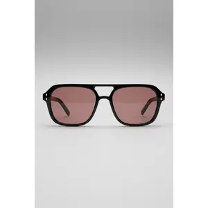 I-SEA Monaco Black/Plum Polarized Lens