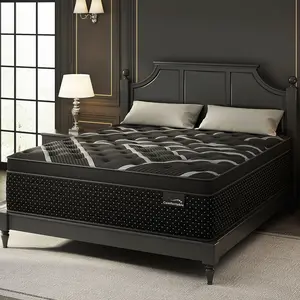 12"14" Twin Full Queen King Size Mattress in a Box Hybrid Spring Gel Memory Foam,  Euro Top Medium Firm Ergonomic Mattresses for Motion Isolation, Edge Support, 100 Night Trial