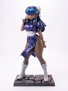 Shampoo x Chun-Li Custom Figurine