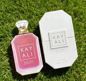 Kayali Vanilla Candy Rock Sugar 42 EDP 100ml | Sweet Gourmand Unisex Perfume, Candied Pear Bubble Gum Vanilla Cream Scent
