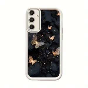 Phone Case - This Is a Phone Case Suitable for Samsung Galaxy A16 5G, Featuring a Celestial Ladder Design with Glowing Butterflies. It Offers Shock Absorption And Anti-Slip Properties