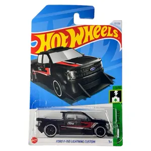 Hot Wheels Ford F-150 Lightning Custom Black Mainline 37/250