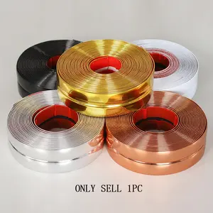 10m Self-Adhesive Decorative Strip, Wall Trim, Ceiling, Walls, Mirrors, Corners, Wardrobe, Cabinet, Peel and Stick, Home Decor, Multiple Projects