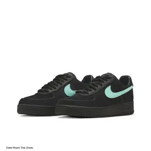 Unisex Low Top Casual Sneakers Black Green Suede Lace-Up Shoes