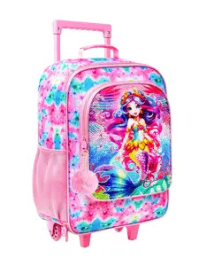 Kids Suitcase with Wheels for Girls, Rolling Carry on Luggage for Toddler Children